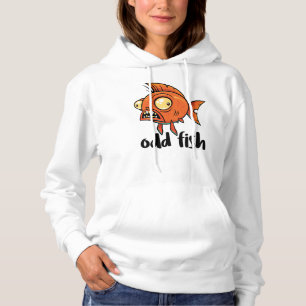 Camiseta Peixe Estranho Quirky Divertido Peixe Dourado Lara