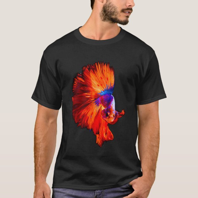 Camiseta Peixe Exótico Betta (Frente)