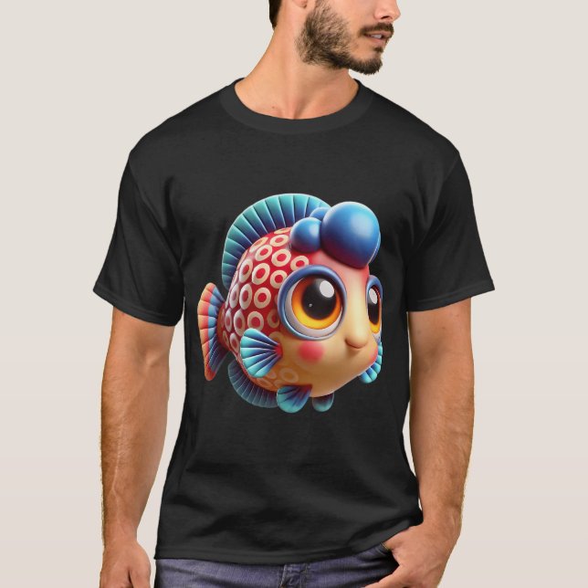 Camiseta Peixe Florhorn Adorável (Frente)