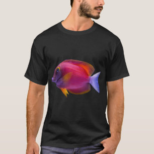 Camiseta peixe fúcsia