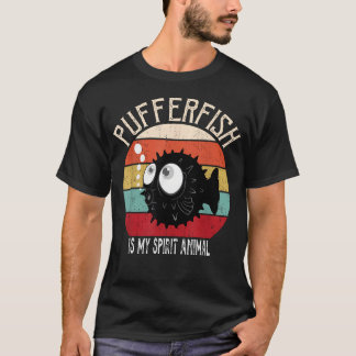 Camiseta Peixe Furação Engraçado é Meu Animal Espírito