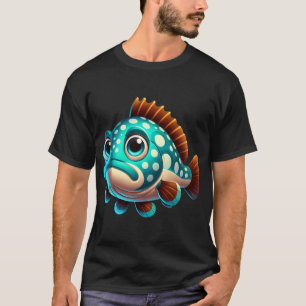 Camiseta Peixe garoupa-gigante Adorável