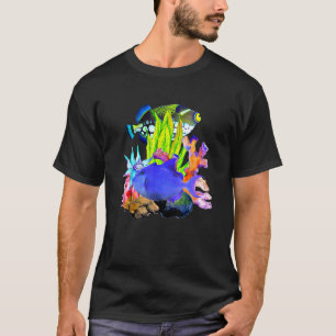 Camiseta Peixe Gatilho Niger Recife Agressivo Aquário Água