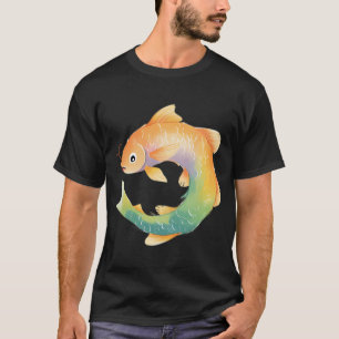Camiseta PEIXE GATO DE PESCA VENCEDOR SUCESSO Aquarela