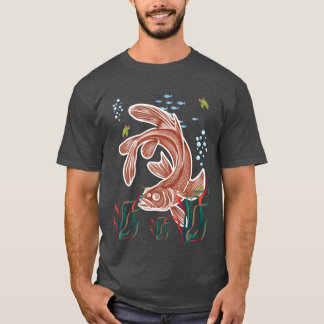 Camiseta Peixe Gato engraçado
