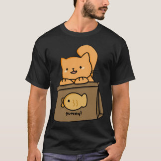 Camiseta Peixe Gato Taiyaki