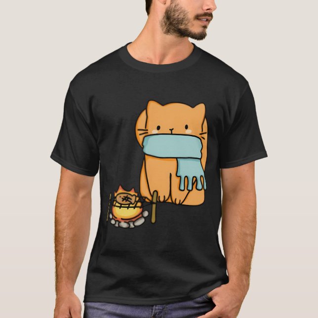 Camiseta Peixe Gato Taiyaki (Frente)