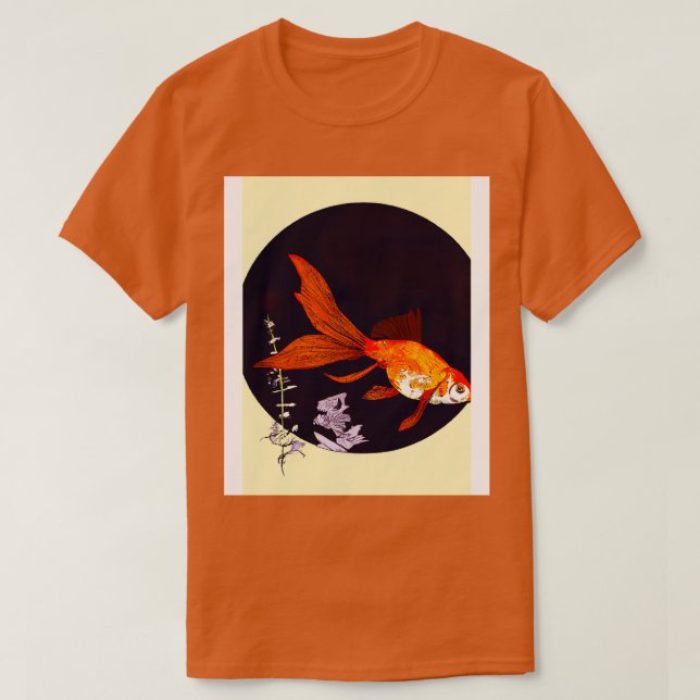Camiseta Peixe Goldfish (Frente do Design)