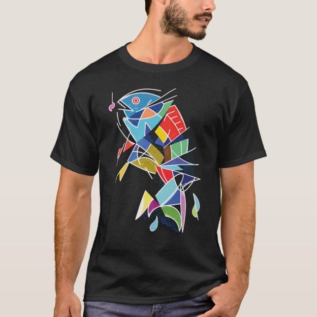 Camiseta Peixe Grande Isca Pequena (Frente)