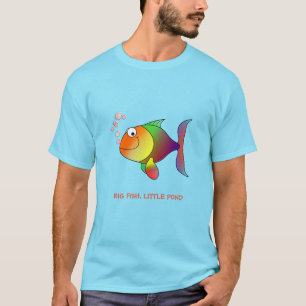 Camiseta Peixe Grande, Pequeno Pond