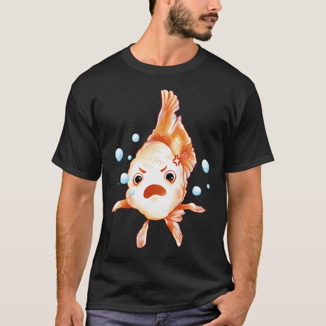 Camiseta Peixe irritado (Frente)