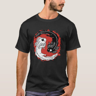 Camiseta Peixe japonês asiático yin yang