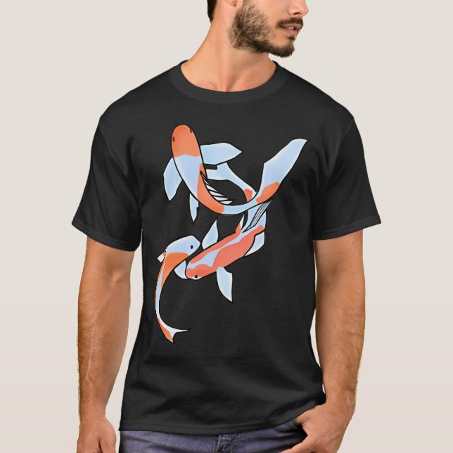 Camiseta peixe koi (Frente)