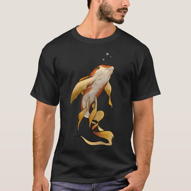 Camiseta peixe koi (Frente)