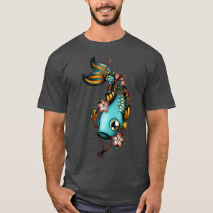 Camiseta peixe koi