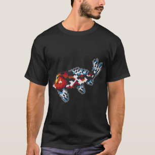 Camiseta peixe koi