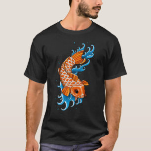 Camiseta peixe koi