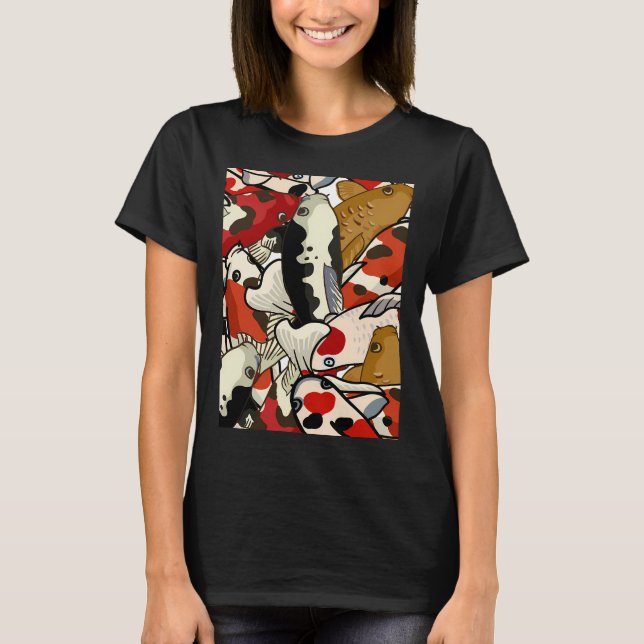 Camiseta peixe koi (Frente)