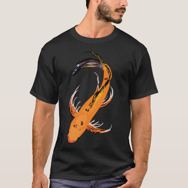 Camiseta peixe koi (Frente)