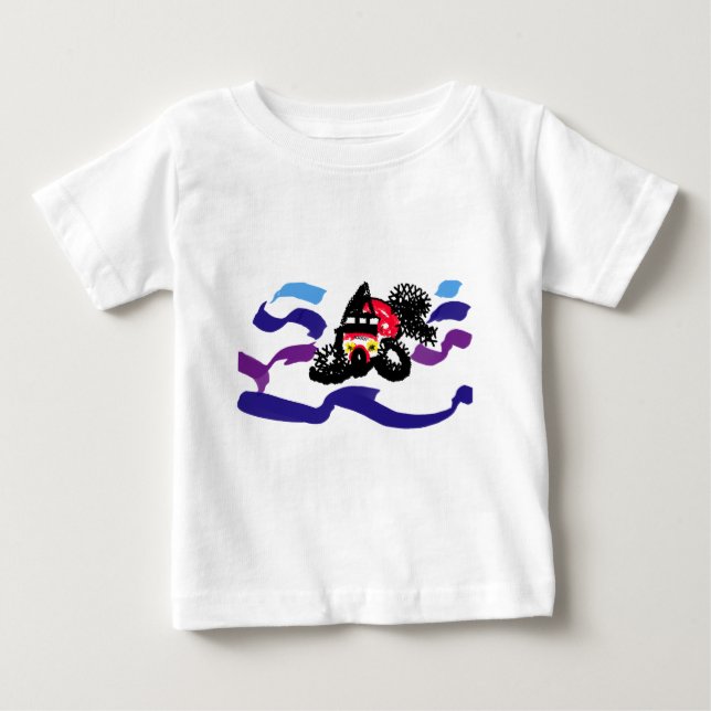 Camiseta Peixe koi alegria (Frente)