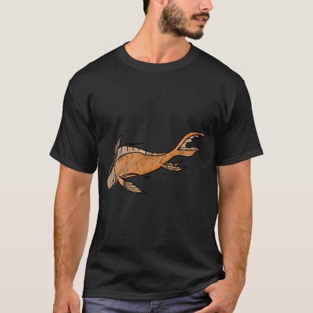Camiseta Peixe Koi Laranja (Frente)