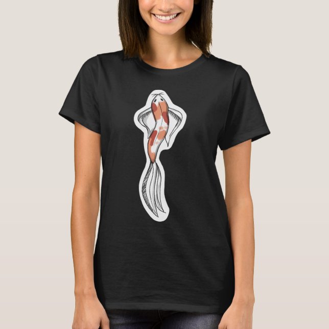 Camiseta Peixe Koi Manchado (Frente)