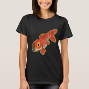 Camiseta peixe koi pipa