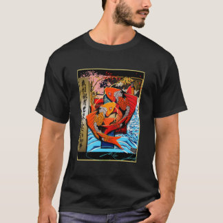 Camiseta Peixe Koi Por Micahmoto