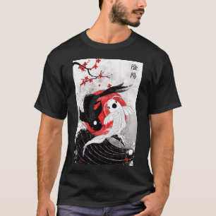 Camiseta Peixe Koi - Yin Yang