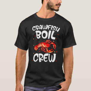 Camiseta Peixe-lama Arrefece Crayfish Comendo Cajun