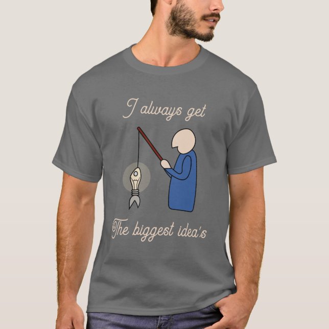 Camiseta Peixe lâmpada (Frente)