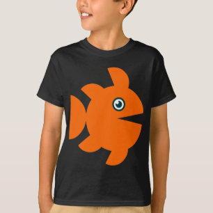 Camiseta Peixe - Laranja