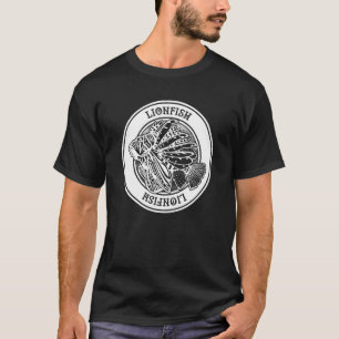 Camiseta Peixe-leão Aquário Marinho Criador de Peixes