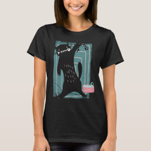 Camiseta peixe-leão de fruta de dragão vermelha (peixe Pita