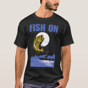 Camiseta Peixe ligado, frase ou citação engraçada para fã d