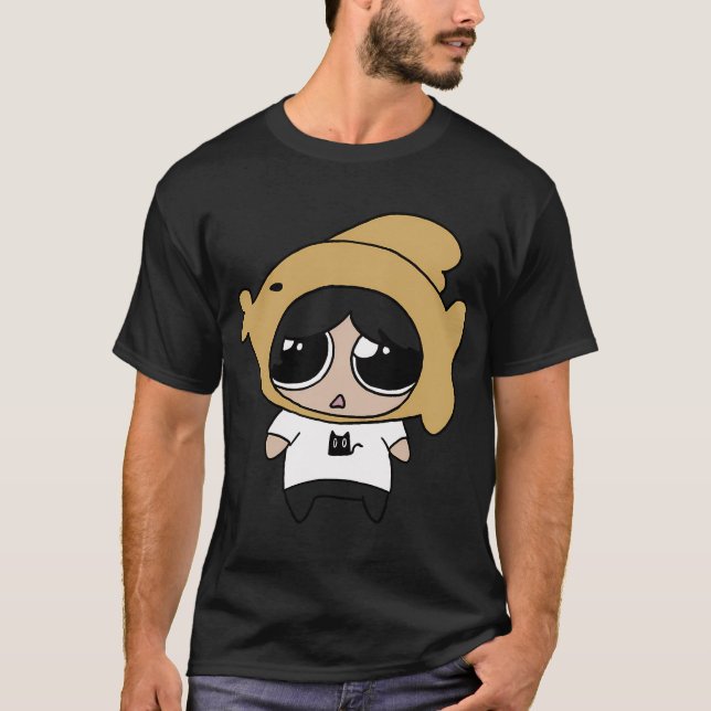 Camiseta peixe lindo demonia (Frente)