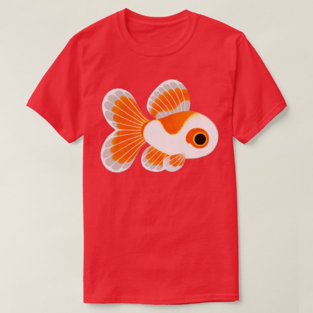 Camiseta Peixe-louro-borboleta (Frente do Design)