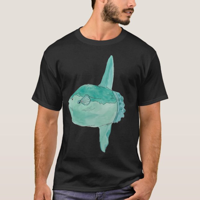 Camiseta peixe-lua (Frente)