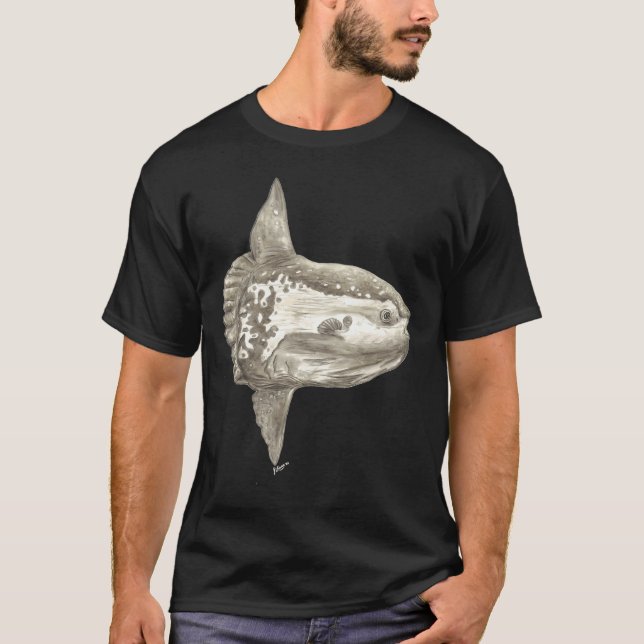 Camiseta Peixe-lua (Mola mola) (Frente)