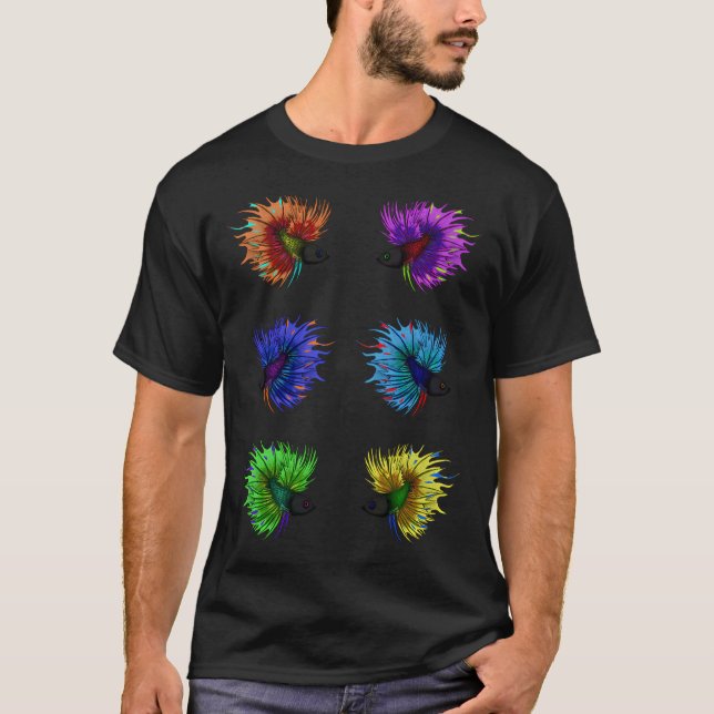 Camiseta Peixe Lutador (Frente)
