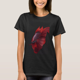 Camiseta Peixe-Lutador-Super-Vermelho