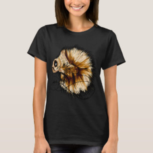 Camiseta Peixe lutador zumbi