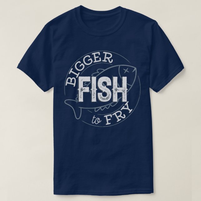 Camiseta Peixe Maior Para Fragmento (Frente do Design)