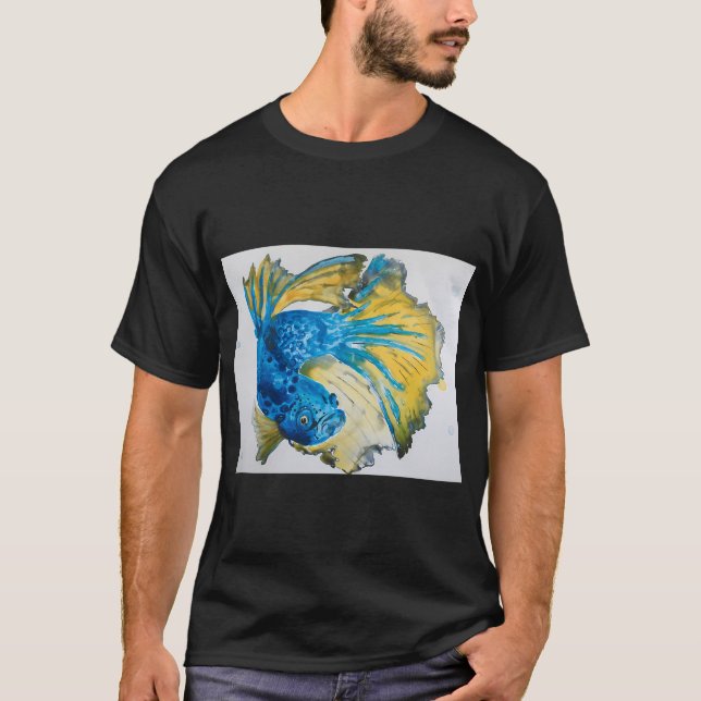 Camiseta Peixe Mal-Humorado (Frente)