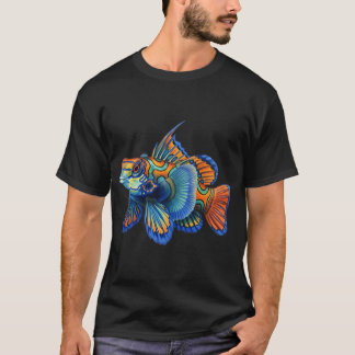 Camiseta peixe-mandarim