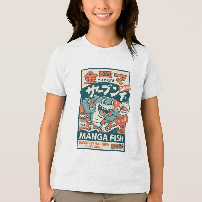 Camiseta Peixe Mangá (Frente)