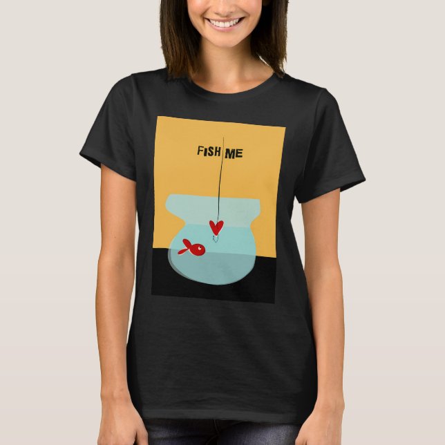 Camiseta Peixe-me- com legenda (Frente)