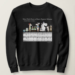 Camiseta PEIXE MINÚSCULO OVELHA GARÇA ALCE Sandra Boynton T