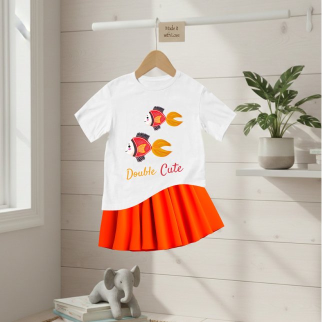 Camiseta Peixe nadando (Criador carregado)