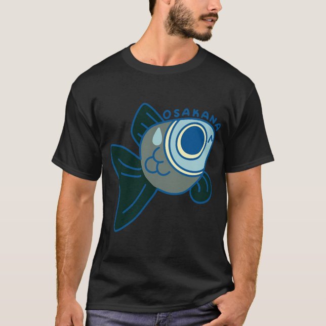 Camiseta peixe nervoso (Frente)